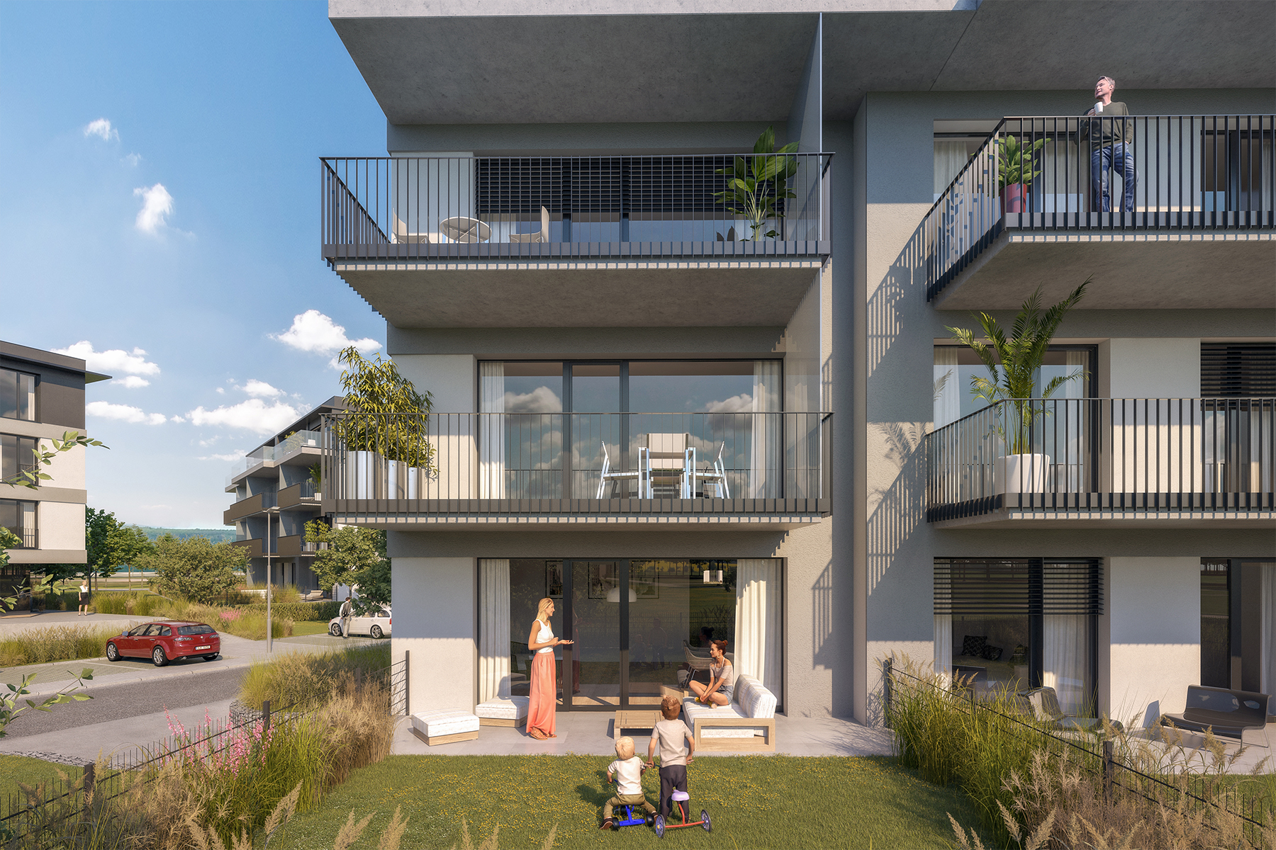 Etapa 1A — Bytový dům A